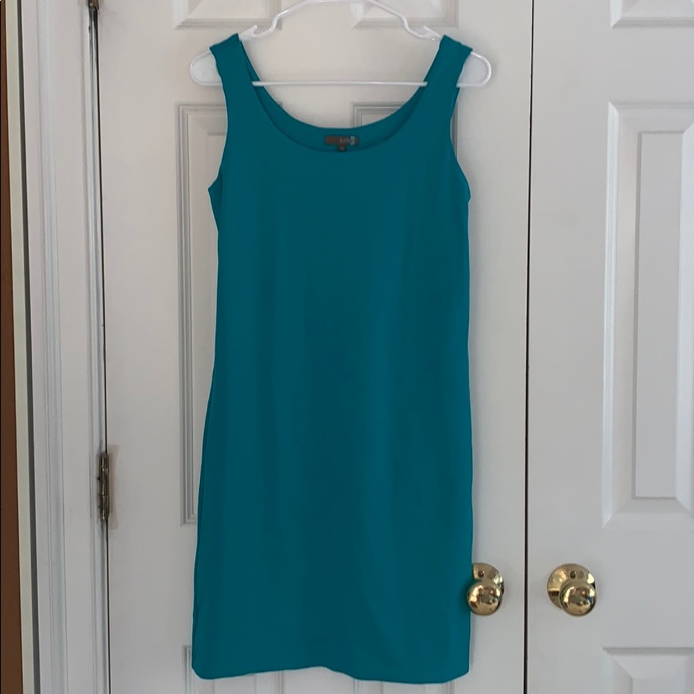 Blue dress